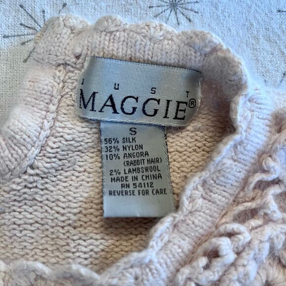 Vintage 90s angora blend sweater - Picture 4 of 4